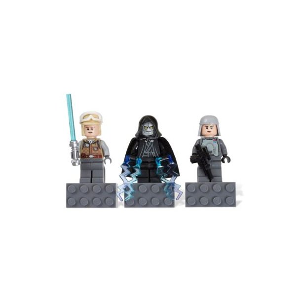 Star Wars magnet set, Luke Skywalker, Emperor Palpatine, General Veers (853419)