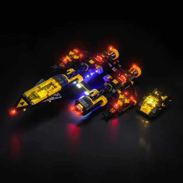 Lyskit til #10355 Blacktron Renegade (GC955)