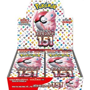 Scarlet & Violet SV2a: Strength Expansion Pack - Pokemon Card 151 Booster Box JAPANSK