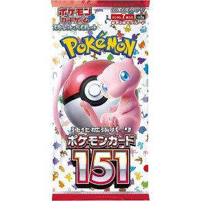 Scarlet & Violet SV2a: Strength Expansion Pack - Pokemon Card 151 Booster Pack JAPANSK