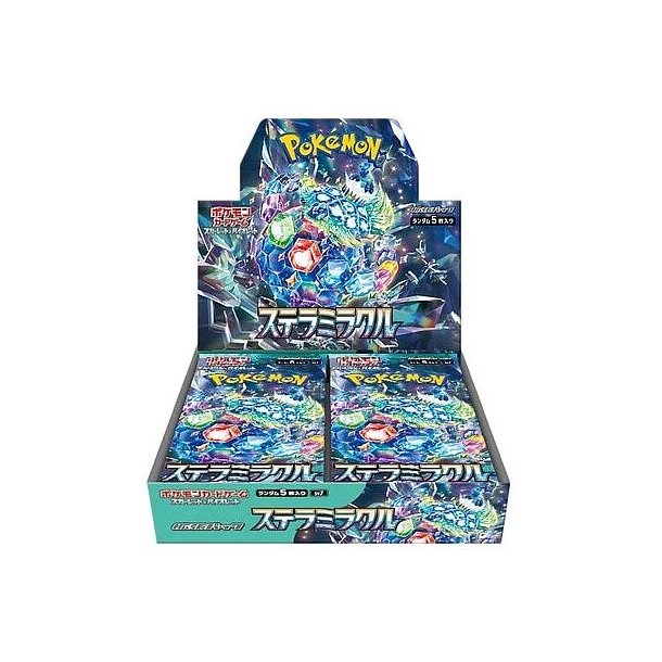 Scarlet &amp; Violet SV7: Expansion Pack - Stellar Miracle Booster Box JAPANSK