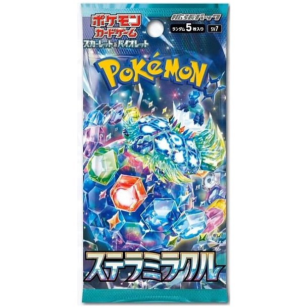 Scarlet &amp; Violet SV7: Expansion Pack - Stellar Miracle Booster Pack JAPANSK