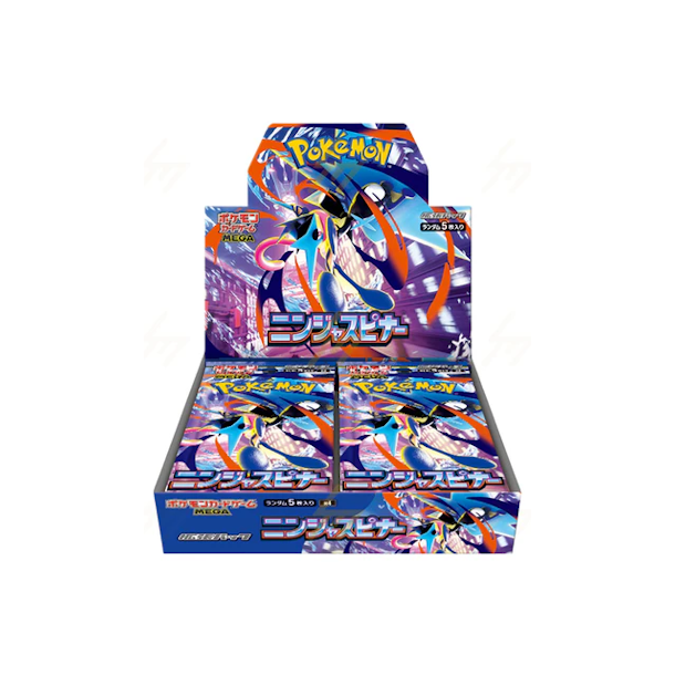 Ninja Spinner - MEGA M4: Expansion Pack Booster Box JAPANSK