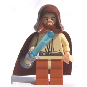 SW0137 - Obi-Wan Kenobi - Trans-Light Blue Light-Up Lightsaber